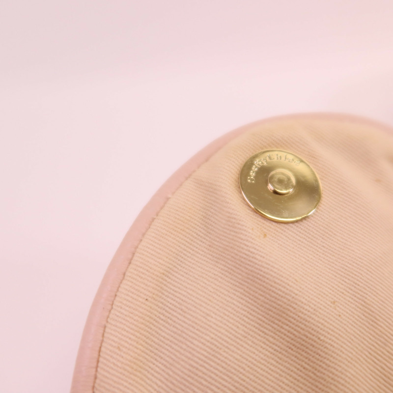 SEE BY CHLOE 牛皮皮革Shoulder Bag金扣肩背袋-10