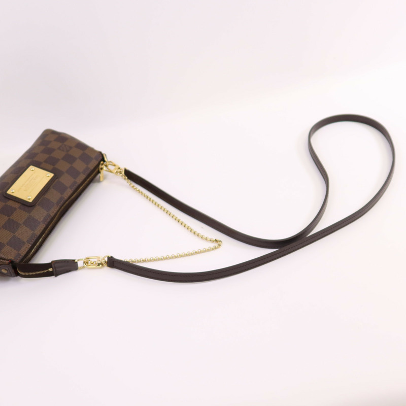 LOUIS VUITTON Damier Eva金扣手挽肩背兩用袋-3
