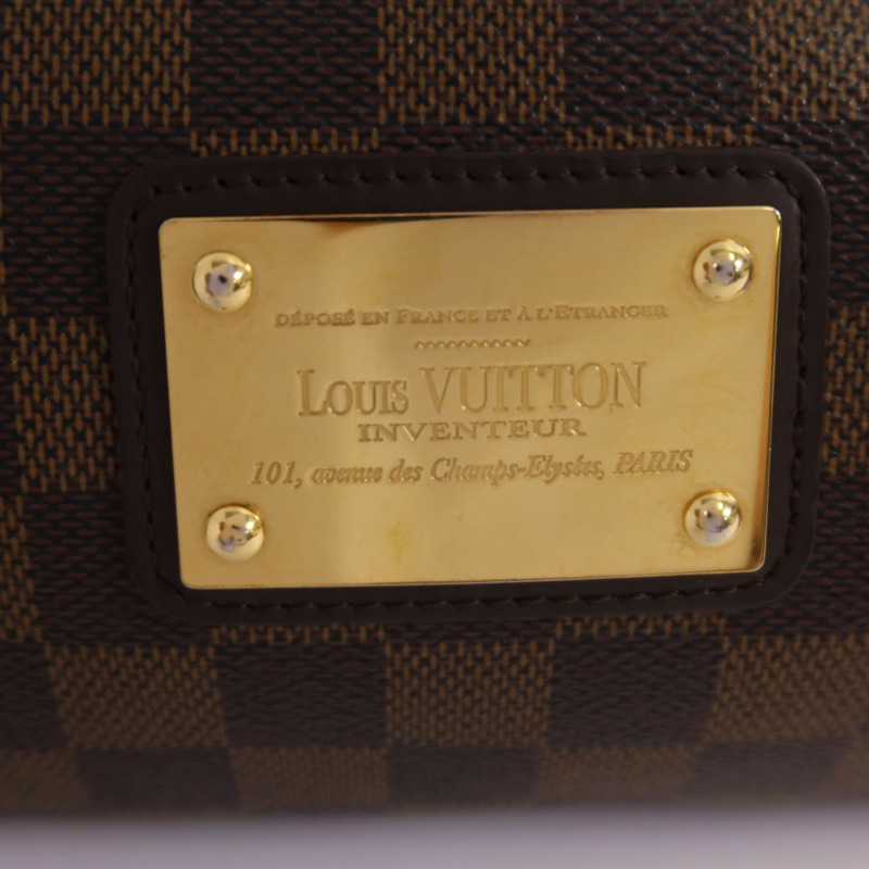 LOUIS VUITTON Damier Eva金扣手挽肩背兩用袋-8