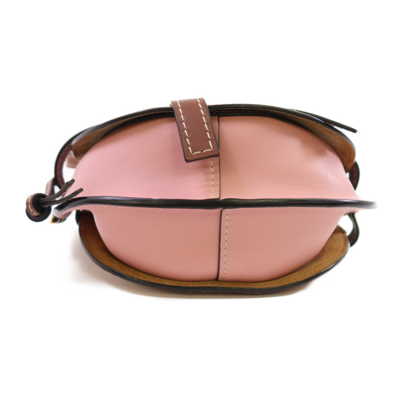 LOEWE 牛皮皮革Gate Small Bag金扣肩背袋-4