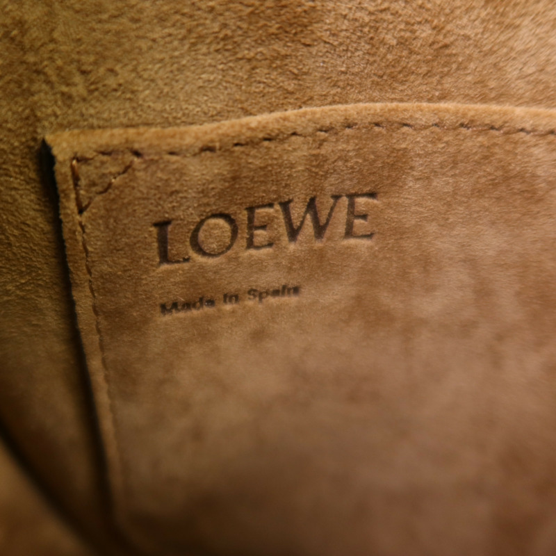 LOEWE 牛皮皮革Gate Small Bag金扣肩背袋-13