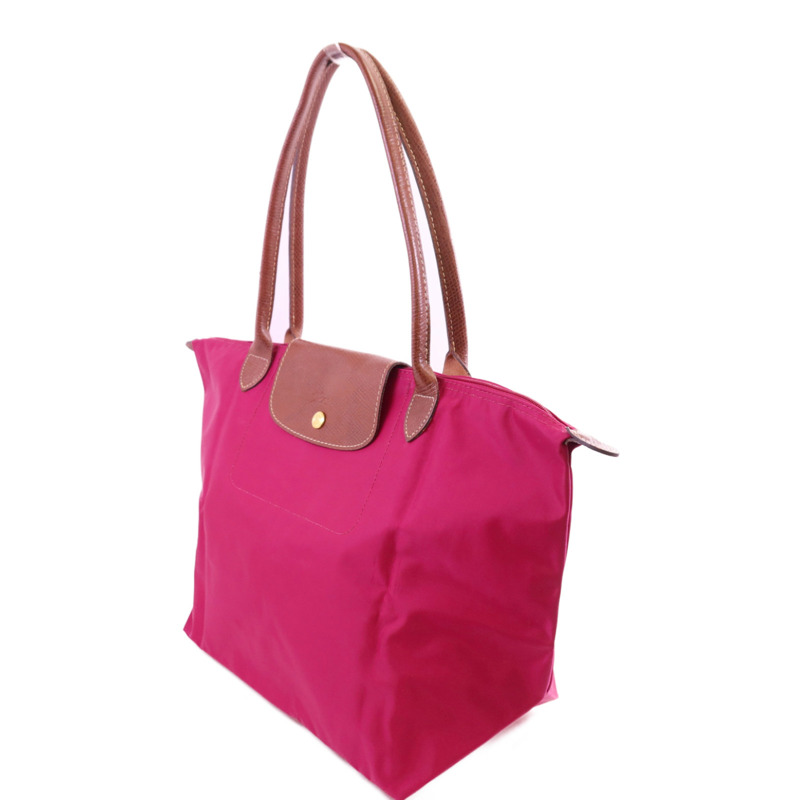 Longchamp 尼龍Tote Bag金扣肩背袋-1