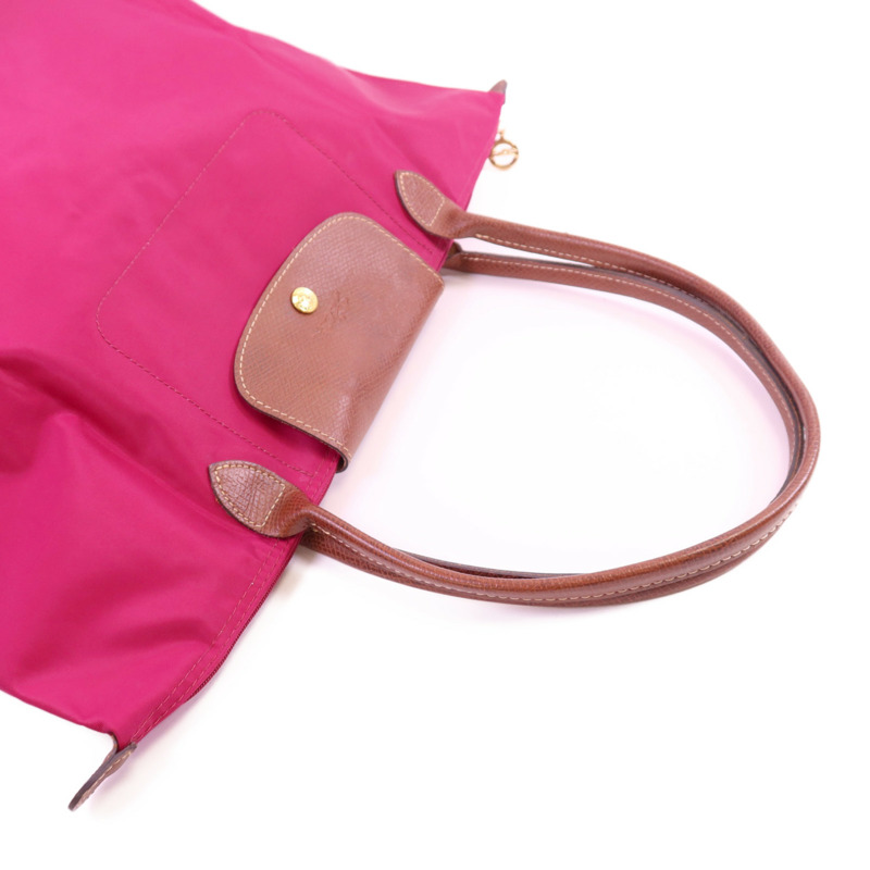 Longchamp 尼龍Tote Bag金扣肩背袋-3