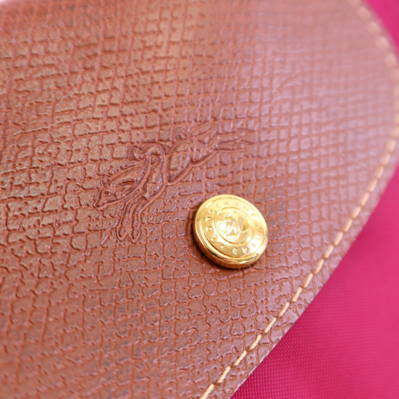 Longchamp 尼龍Tote Bag金扣肩背袋-12