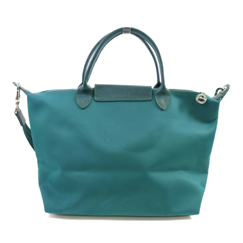 Longchamp 尼龍2Wya Shoulder Bag銀扣手挽肩背兩用袋-1