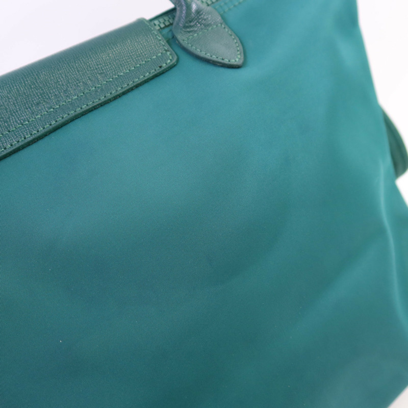 Longchamp 尼龍2Wya Shoulder Bag銀扣手挽肩背兩用袋-9