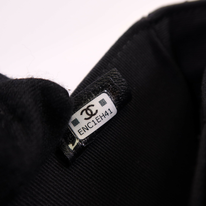 CHANEL 牛皮皮革Waist Bag金扣鏈帶腰包-13