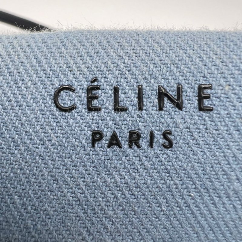 賽琳 Luggage 單肩斜背笑臉包 帆布拼色 尺寸30*27*25-9