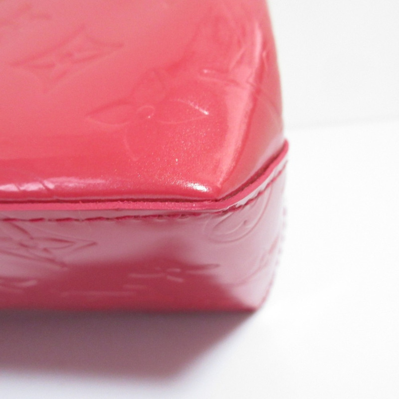 路易威登 Vernis Reed PM 手提包，粉紅色，女士-4