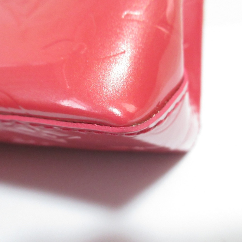 路易威登 Vernis Reed PM 手提包，粉紅色，女士-6