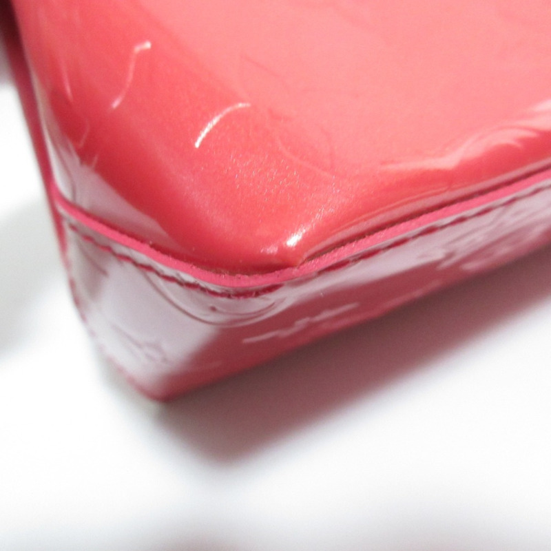 路易威登 Vernis Reed PM 手提包，粉紅色，女士-7