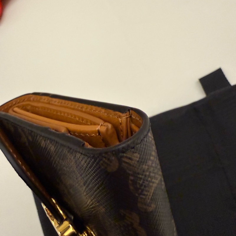 CELINE TRIOMPHE標誌印花小號翻蓋錢包-10