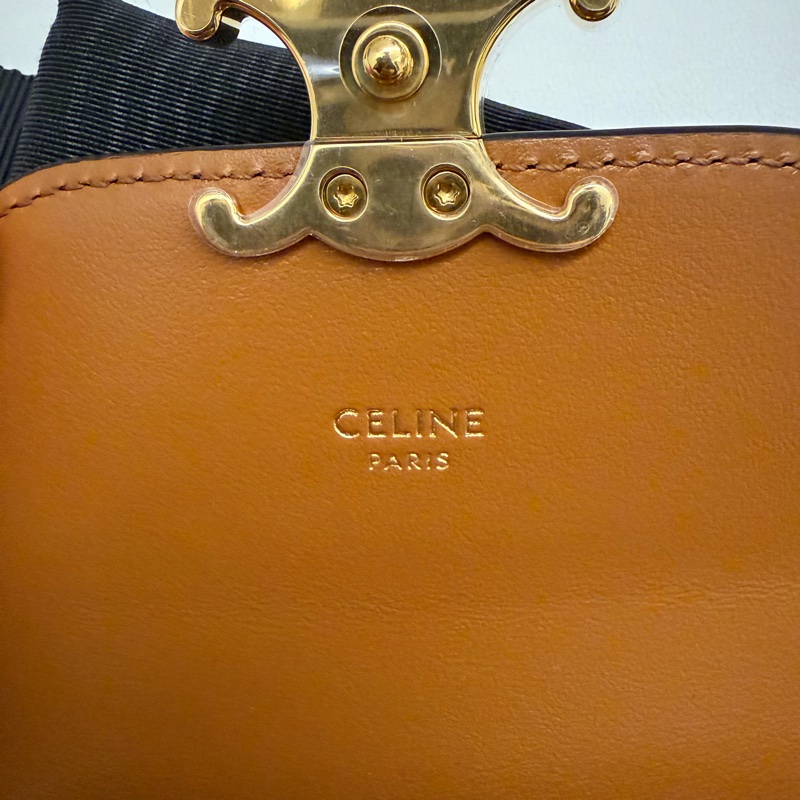 CELINE TRIOMPHE標誌印花小號翻蓋錢包-12