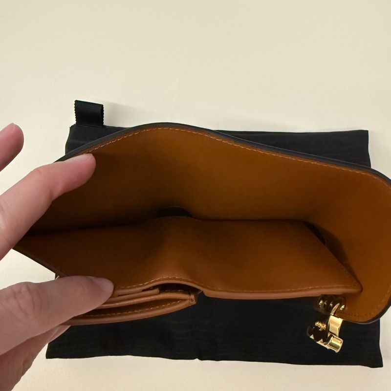 CELINE TRIOMPHE標誌印花小號翻蓋錢包-14