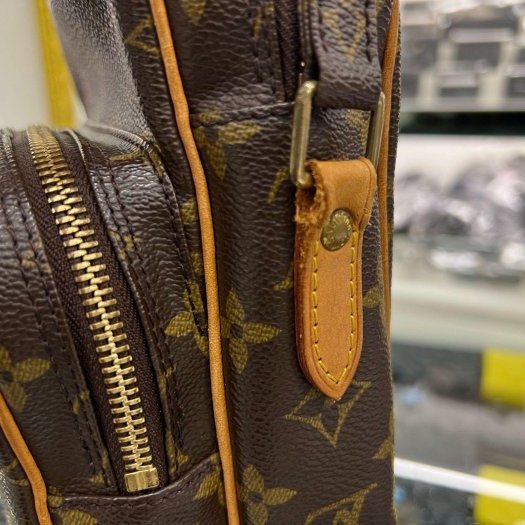 東區正精品㊣ LV Monogram Amazon M45236 字紋老花前口袋子母包斜背包 RZ6139-3