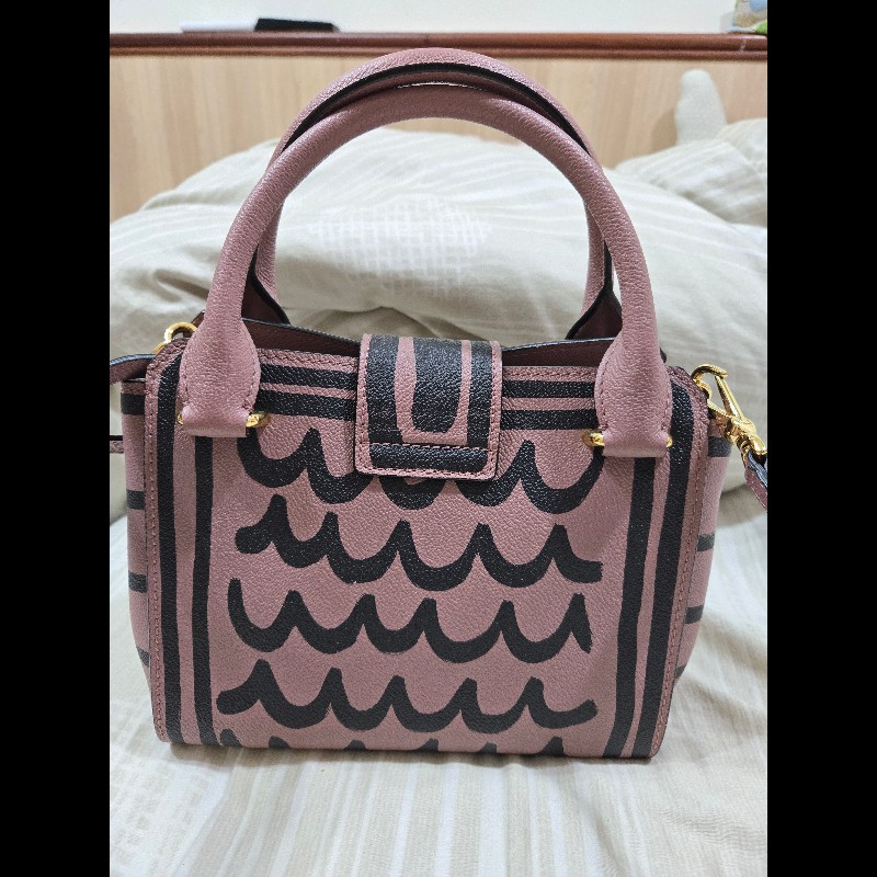 Burberry 手提肩背塗鴉兩用包-2