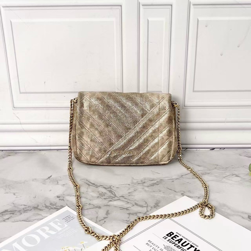 BVLGARI 限量蛇頭晚宴包18*12*5 98新配件塵袋購證盒子-5