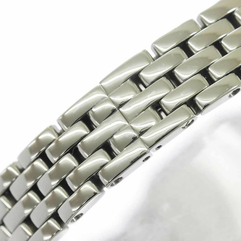 卡地亞 Panthère de Mini WSPN0012 女士銀色石英腕錶-6