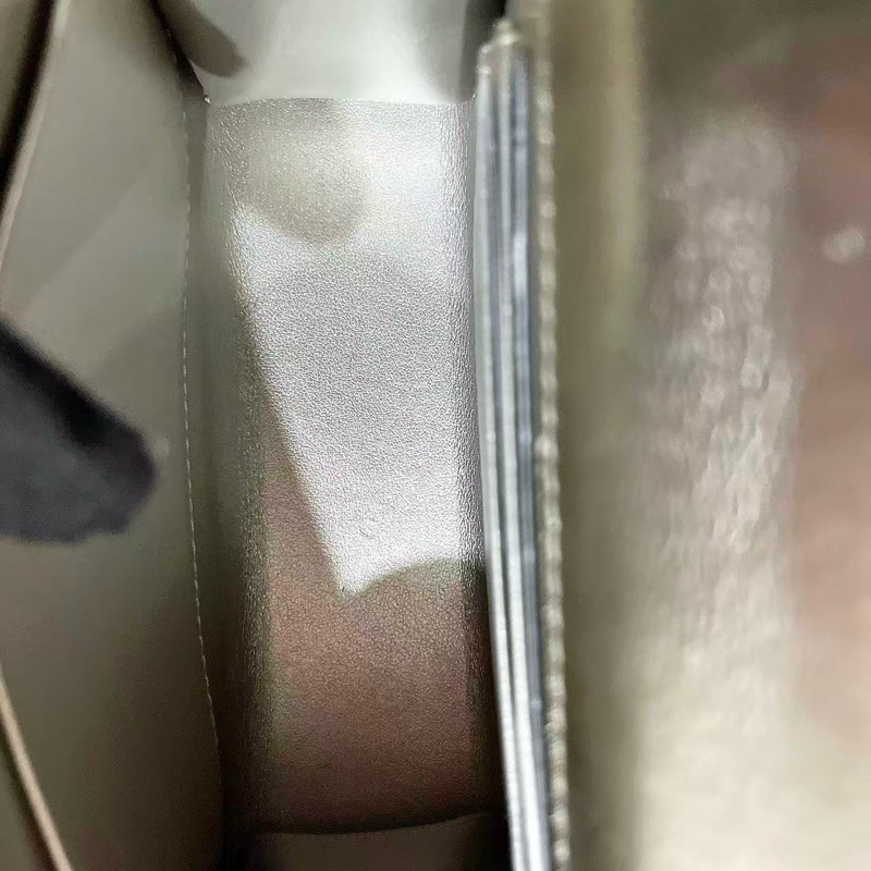 Chanel 25S香檳金kelly手提斜背包芯片款11.5×14.5×5.5 98新配件塵袋盒子購證-2