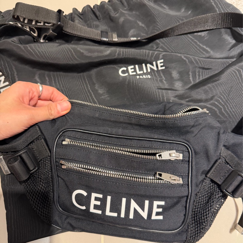 Celine 黑色腰包-6