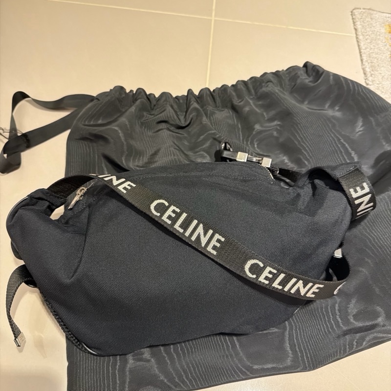 Celine 黑色腰包-8