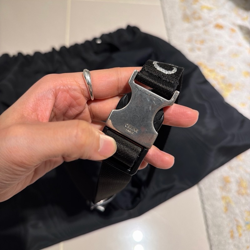 Celine 黑色腰包-14