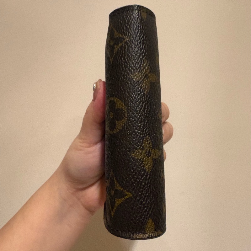 LV老花三折短夾-3