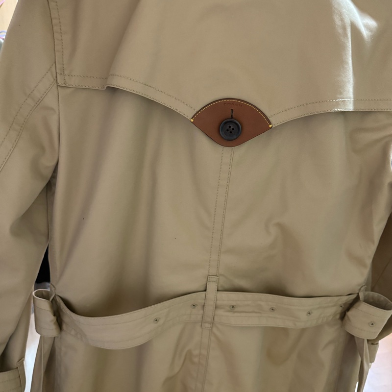 Coach 經典挺版 風衣外套 M-1