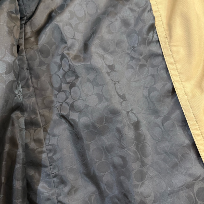 Coach 經典挺版 風衣外套 M-4