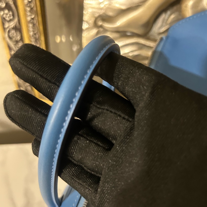 ✨Hermes 愛馬仕 Lindy 26 牛仔藍 99新-5