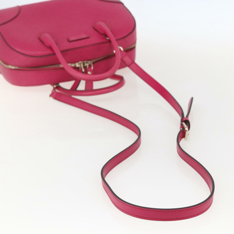 【日本直送】GUCCI 手提包 皮革 兩用 粉金配色 354224 正品 BA9138-8