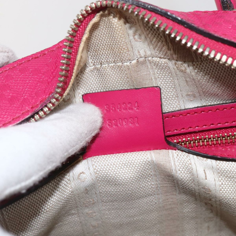 【日本直送】GUCCI 手提包 皮革 兩用 粉金配色 354224 正品 BA9138-11