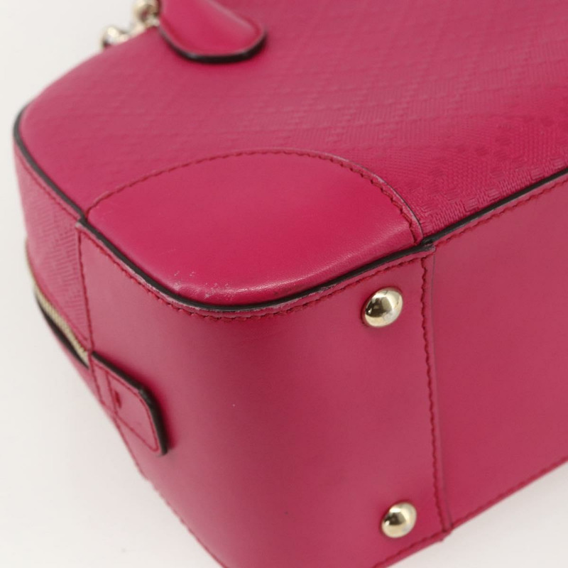 【日本直送】GUCCI 手提包 皮革 兩用 粉金配色 354224 正品 BA9138-16