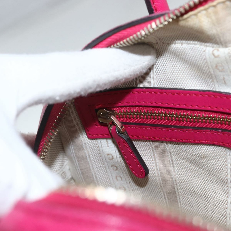 【日本直送】GUCCI 手提包 皮革 兩用 粉金配色 354224 正品 BA9138-20