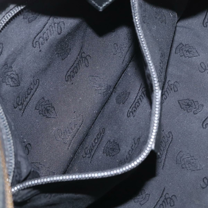 【日本直送】GUCCI GG帆布GG系列斜背包 PVC材質 黑銀 211110 Auth bs31846-22