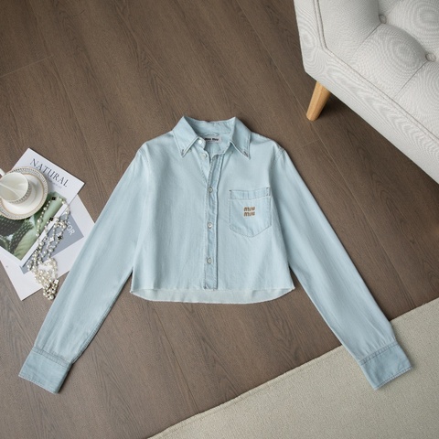 ❤️ MIU MIU 時尚百搭牛仔外套