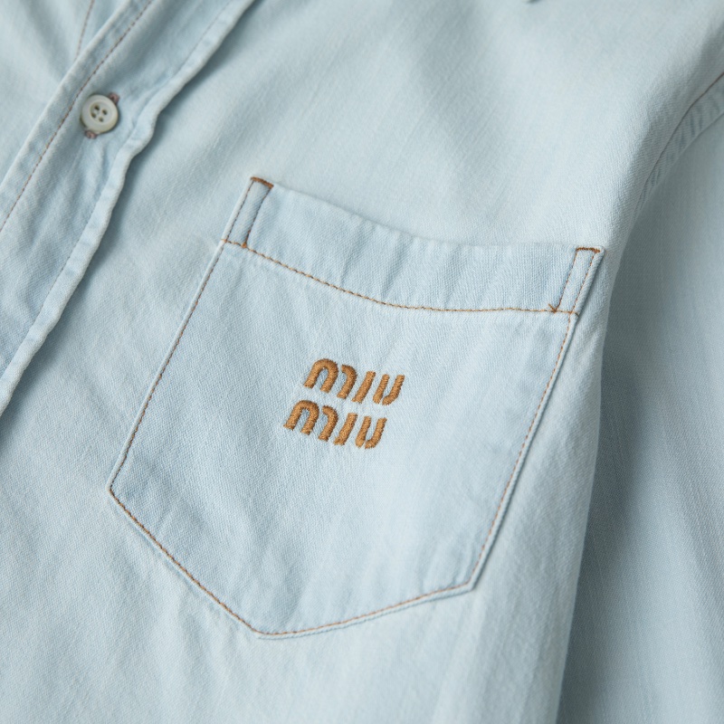 ❤️ MIU MIU 時尚百搭牛仔外套-5