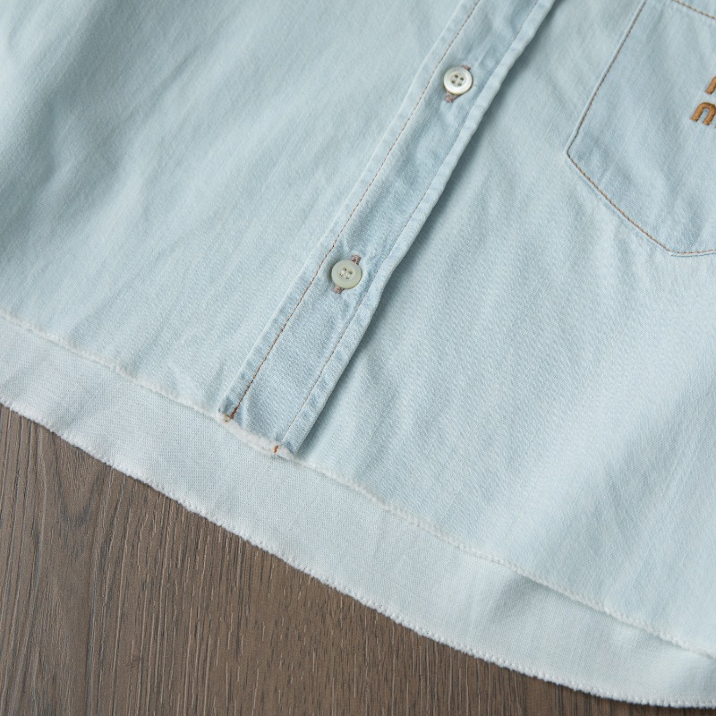 ❤️ MIU MIU 時尚百搭牛仔外套-6