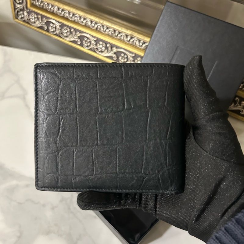 ✨Saint Laurent YSL so black 黑色鱷魚壓紋 🖤-2