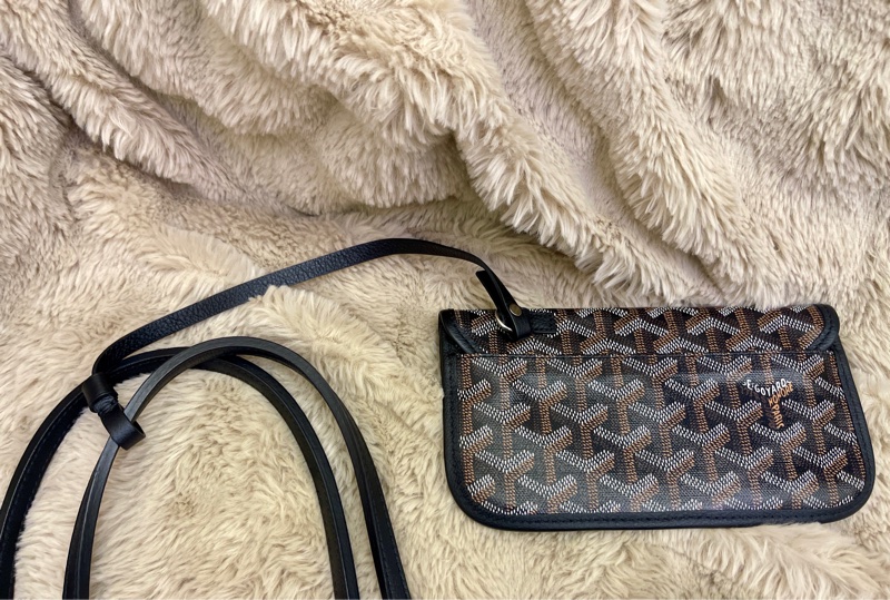 Goyard拖特包，中，黑色-18