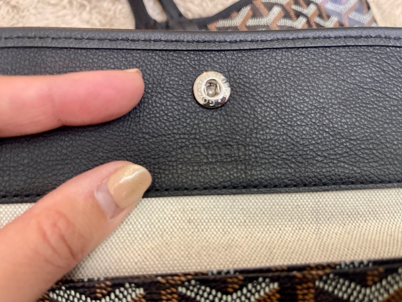 Goyard拖特包，中，黑色-21