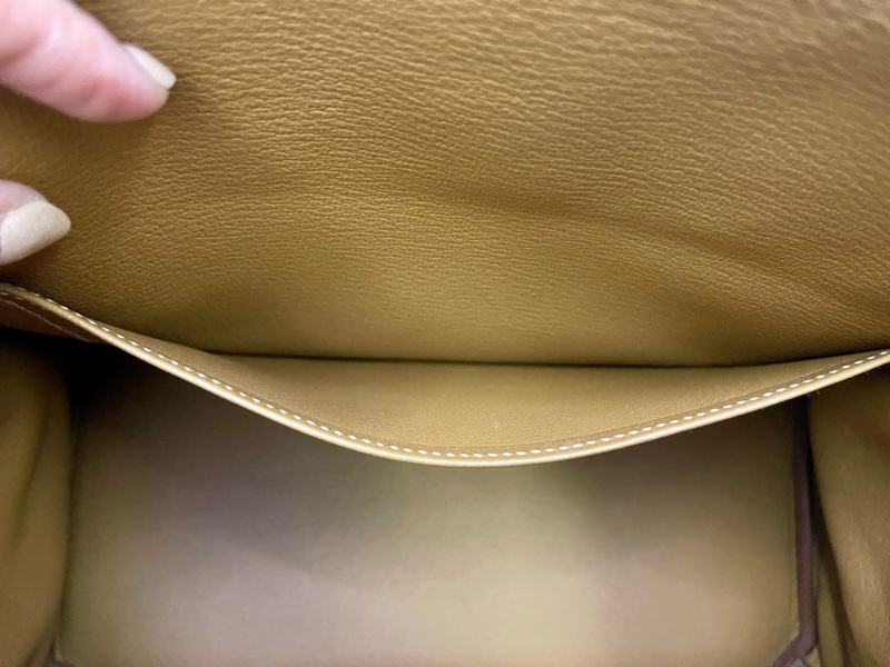 Birkin30金棕銀扣-17