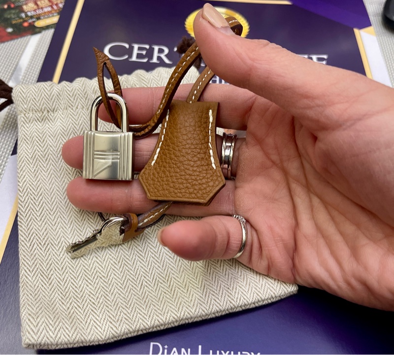 Birkin30金棕銀扣-24