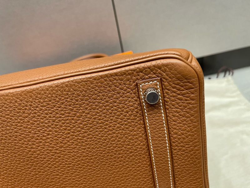 Birkin30金棕銀扣,-12