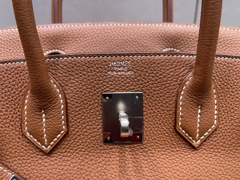 Birkin30金棕銀扣,-23