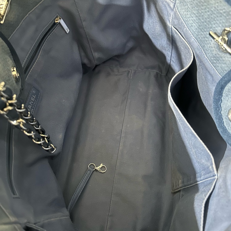 ✨Chanel 經典沙灘包 托特包 99新-8