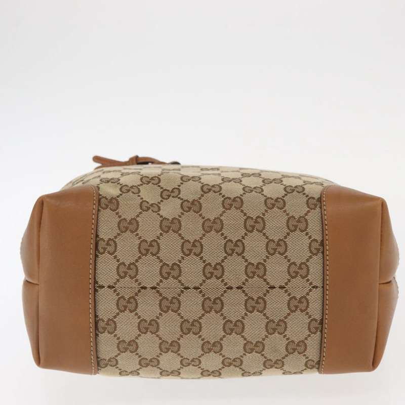 【日本直送】GUCCI GG帆布托特包 米色 金色 247237 正品 ka1057-4