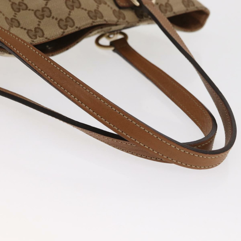 【日本直送】GUCCI GG帆布托特包 米色 金色 247237 正品 ka1057-6