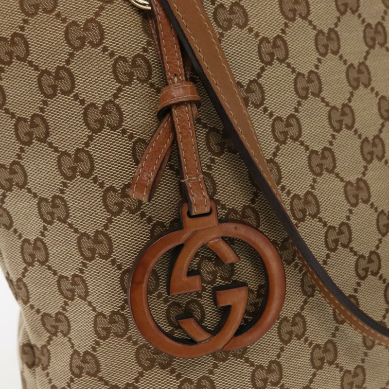 【日本直送】GUCCI GG帆布托特包 米色 金色 247237 正品 ka1057-9