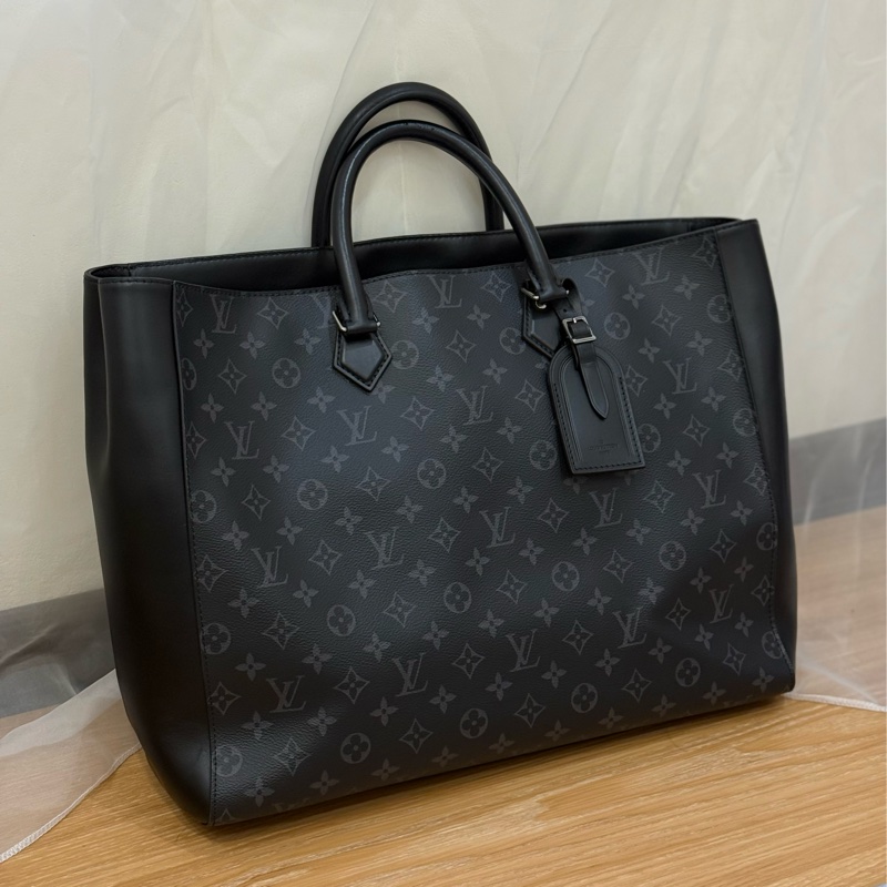 Lv grand sac 黑武士公事包 ✨最新晶片款-0